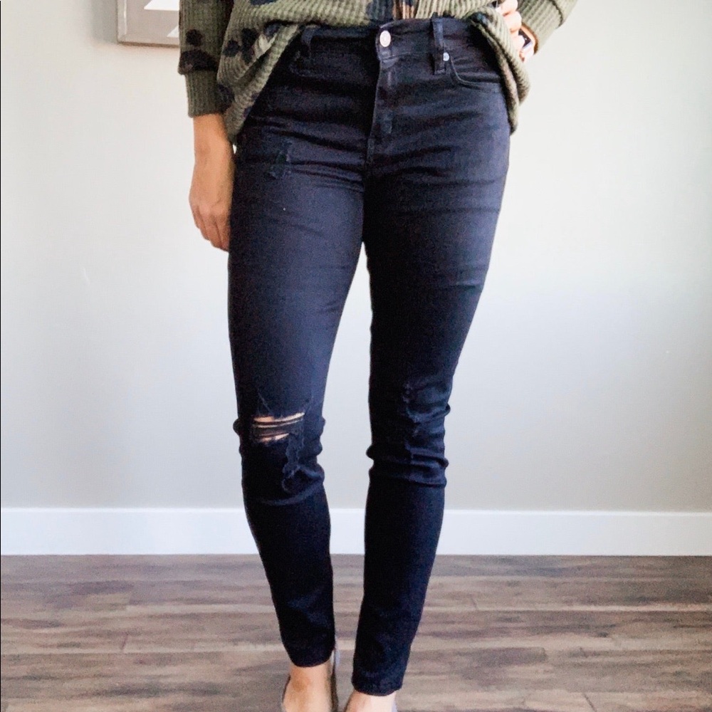 Kancan Black Distressed Jeans 15/31